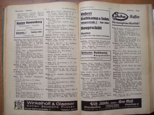 Göttinger Adressbuch 1937