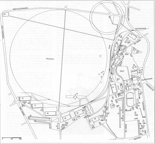 Lageplan FLuplatz mit Lager Egelsberg