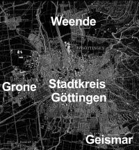 Karte Göttingen 1966