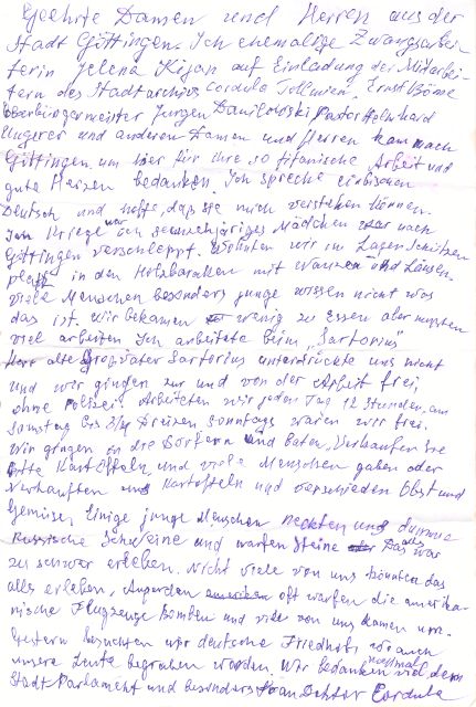 Rede von Jelena Kijan